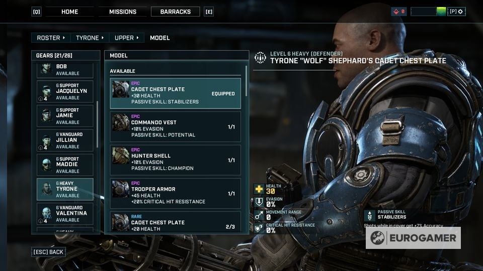 Gears Tactics best skills and build for Support